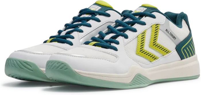hummel All Court weiß/grün/gelb (Herren)