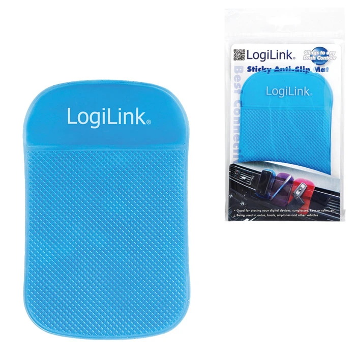 LogiLink Anti Rutschmatte, blau
