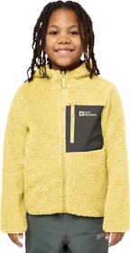 Jack Wolfskin Ice Curl Hood Jacke lemon ice (Junior)