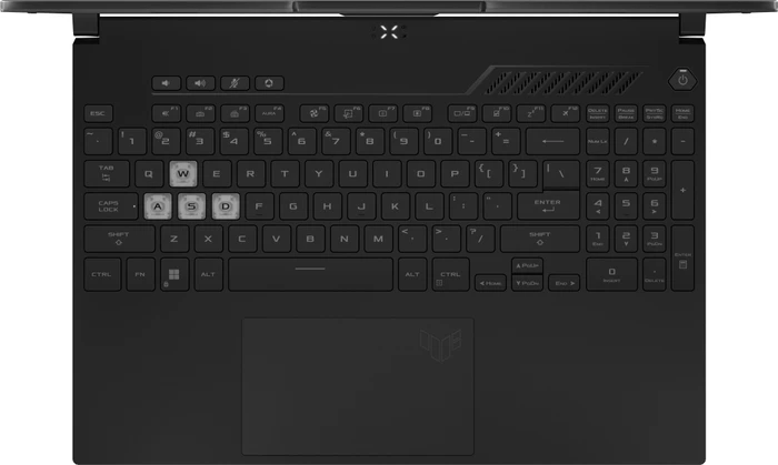 ASUS TUF Dash F15 FX517ZR-HN004W, Black, Core i7-12650H, 16GB RAM, 512GB SSD, GeForce RTX 3070, DE