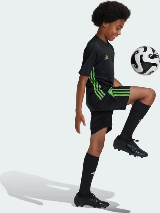 adidas Tiro 24 Shorts black/semi lucid lime (Junior)