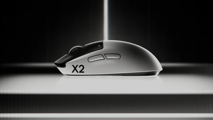 Logitech G Pro X2 Superstrike Lightspeed schwarz/weiß, USB
