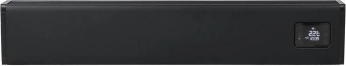 Euromac Alutherm Baseboard 1500 Wandkonvektor black