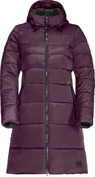 Jack Wolfskin Eisbach Funktionsmantel berry jam (Damen)