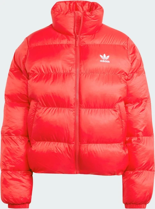adidas Adicolor Short Puffer Jacke better scarlet (Damen)