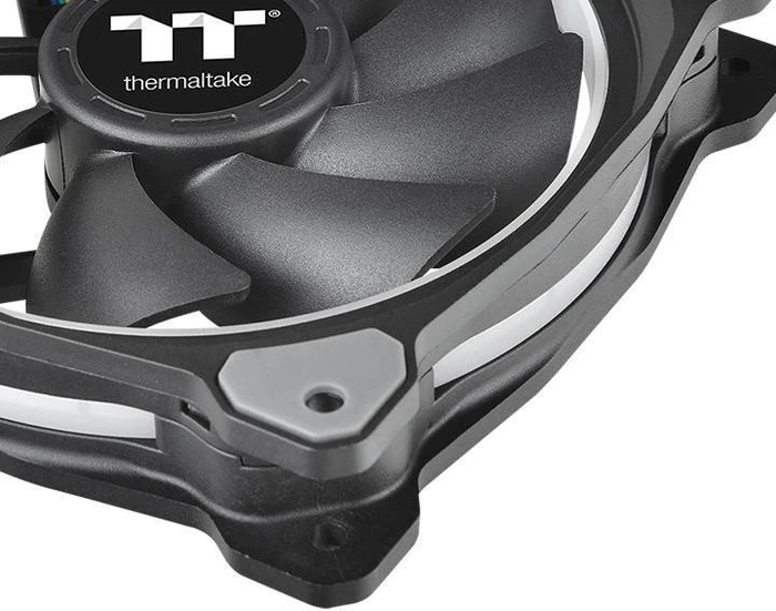 Thermaltake Riing Plus 12 LED RGB TT Premium Edition, LED-Steuerung, Lüftersteuerung, 120mm, 5er-Pack