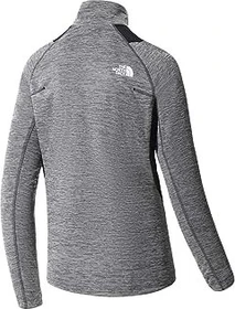 The North Face Athletic Outdoor Midlayer Full Zip Funktionsjacke asphalt grey light heather/tnf black (Herren)