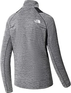 The North Face Athletic Outdoor Midlayer Full Zip Funktionsjacke asphalt grey light heather/tnf black (Herren)
