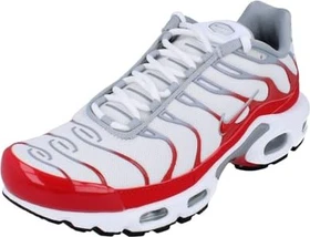 Nike Air Max Plus white/wolf grey/black/university red (Herren)