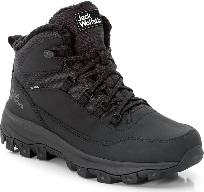 Jack Wolfskin Everquest Texapore Mid schwarz (Herren)