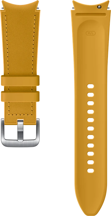 Samsung Hybrid Leather Band 20mm M/L Mustard