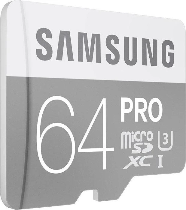 Samsung PRO R90/W80 64GB Kit, UHS-I U3, Class 10