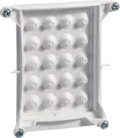 Hager Leitungseinführung, univers, IP44/54, auf Rückseite, T 160 / 205mm
