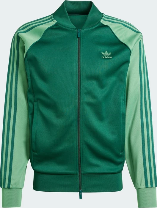 adidas Adicolor Classics SST Originals Trainingsjacke collegiate green/preloved green (Herren)