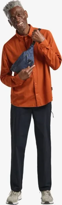 Jack Wolfskin Sierra Canyon Hemd langarm burnt orange (Herren)