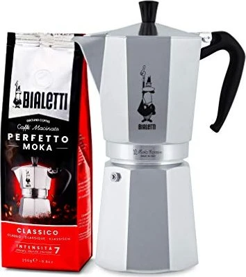 Bialetti Moka Express 18 Tassen Espressokanne