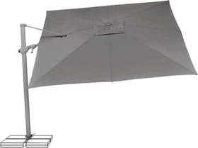 Suncomfort by Glatz Varioflex Sonnenschirm 057 300x300cm grau