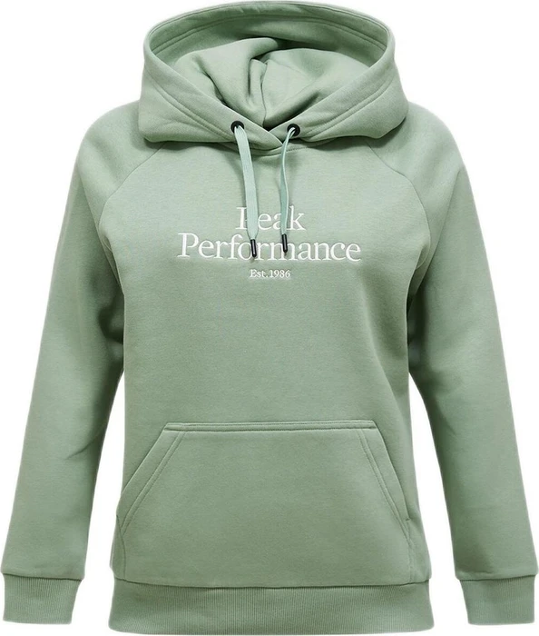 Peak Performance Original Hoodie green valley/offwhite (Damen)