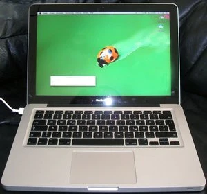 Apple MacBook Pro 13.3", silber, Core 2 Duo P8700, 4GB RAM, 500GB HDD, GeForce 9400M G, DE [Mid 2009]