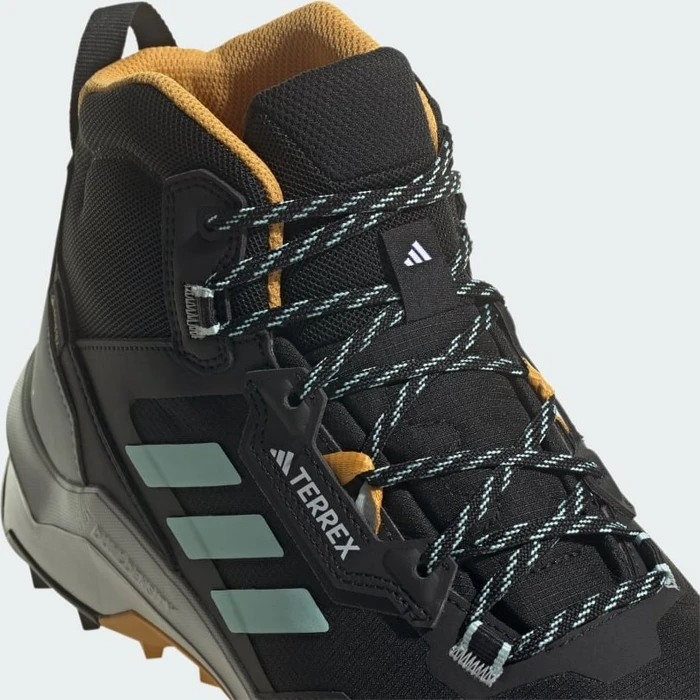 adidas Terrex AX4 Mid GTX core black/semi flash aqua/preloved yellow (Herren)