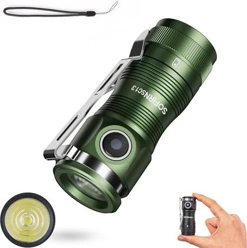 Sofirn Mini SC13 Taschenlampe grün