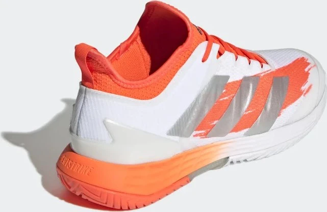 adidas Adizero Ubersonic 4 cloud white/silver metallic/solar red (Herren)