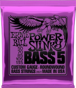 Ernie Ball Nickel Wound Bass Power Slinky 5-String