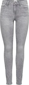 ONLY Skinny Mid Wauw Jeans medium grey denim (Damen)