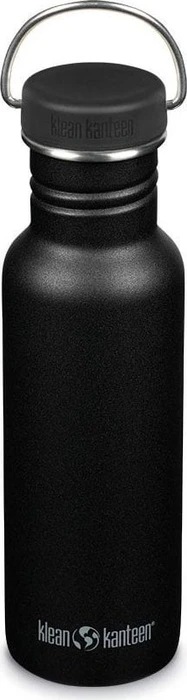 Klean Kanteen Classic Loop Cap Trinkflasche 800ml schwarz