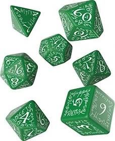 Q-Workshop Würfelset Elvish - green & white