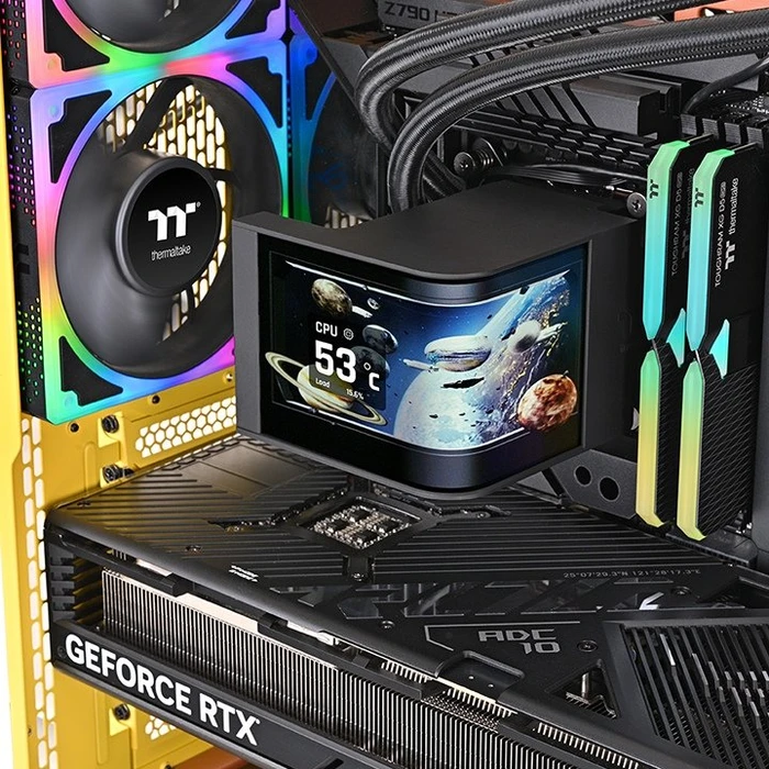 Thermaltake MAGCurve 360 Ultra ARGB Sync, schwarz