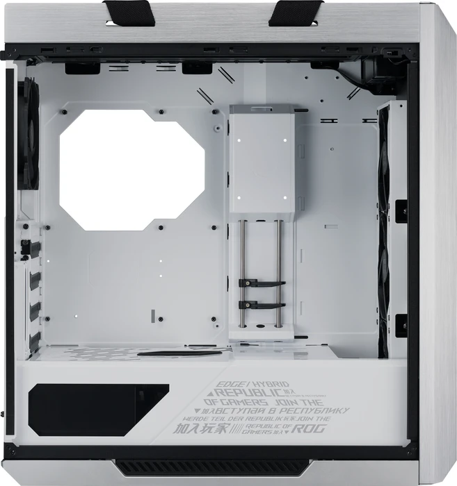 ASUS ROG Strix Helios GX601 White Edition, Glasfenster