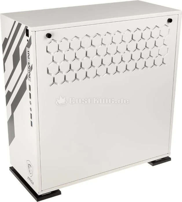 In Win 303 MSI Dragon Edition, weiß, Glasfenster