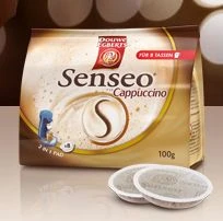 Douwe Egberts Senseo Cappuccino Kaffeepads, 80 Stück (10x 8 Stück)