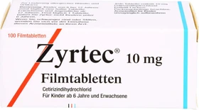 Zyrtec 10mg Filmtabletten, 100 Stück