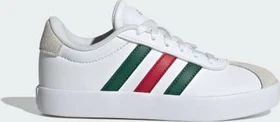 adidas VL Court 3.0 cloud white/dark green/power red (Junior)