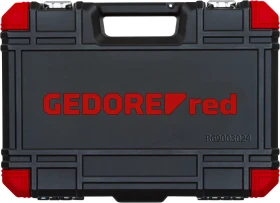 Gedore red R69003024 Steckschlüsselsatz inkl. Koffer, 24-tlg.