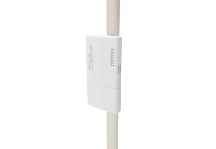 MikroTik RouterBOARD PowerBox Pro Outdoor Polemount Router, 5x RJ-45, 1x SFP, PoE