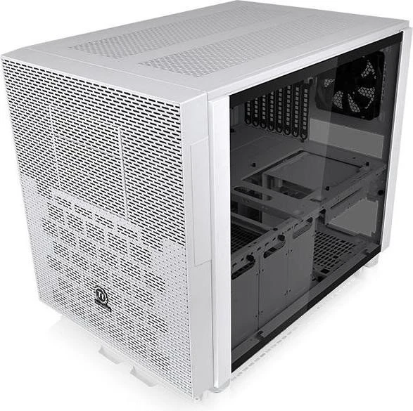 Thermaltake Core X5 Tempered Glass Snow Edition weiß, Glasfenster