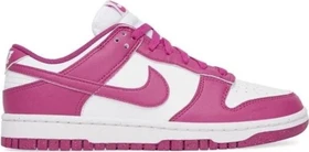 Nike Dunk Low white/hot fuchsia (Damen)