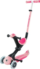 Globber Go Up Deluxe Lights Kickboard pastel pink