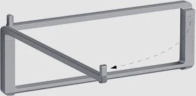 Rain Design mBar pro, faltbarer Notebook-Stand, Space Gray