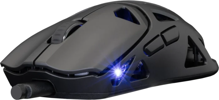 White Shark Dagonet Wireless Gaming Mouse, schwarz, USB