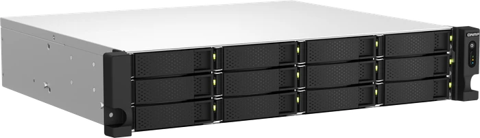 QNAP Turbo Station TS-1264U-RP-8G 96TB, 8GB RAM, 2x RJ-45 2.5GBase-T, 2x USB-A 3.1, 2HE