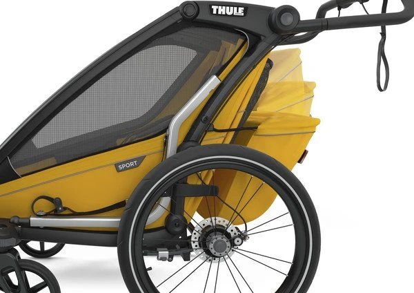 Thule Chariot Sport 2 2021 Fahrradanhänger black/spectra yellow