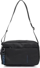 Mandarina Duck MD20 Expandable Double Zip Umhängetasche schwarz