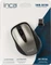 Inca IWM-201RG Silent Wireless Mouse grau/schwarz, USB Vorschaubild