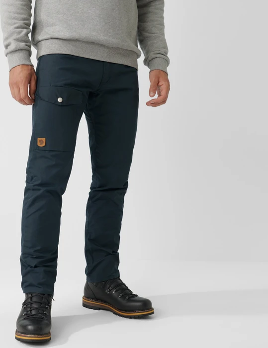 Fjällräven Greenland Jeans Regular Hose lang dark navy (Herren)