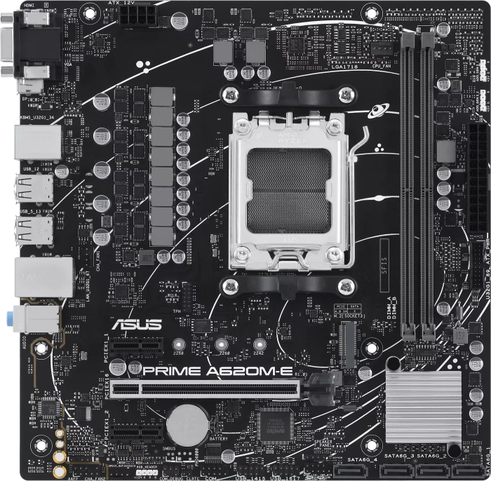 ASUS Prime A620M-E-CSM (AMD AM5)