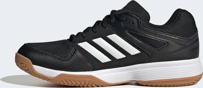 adidas Speedcourt core black/cloud white/gum (Damen)